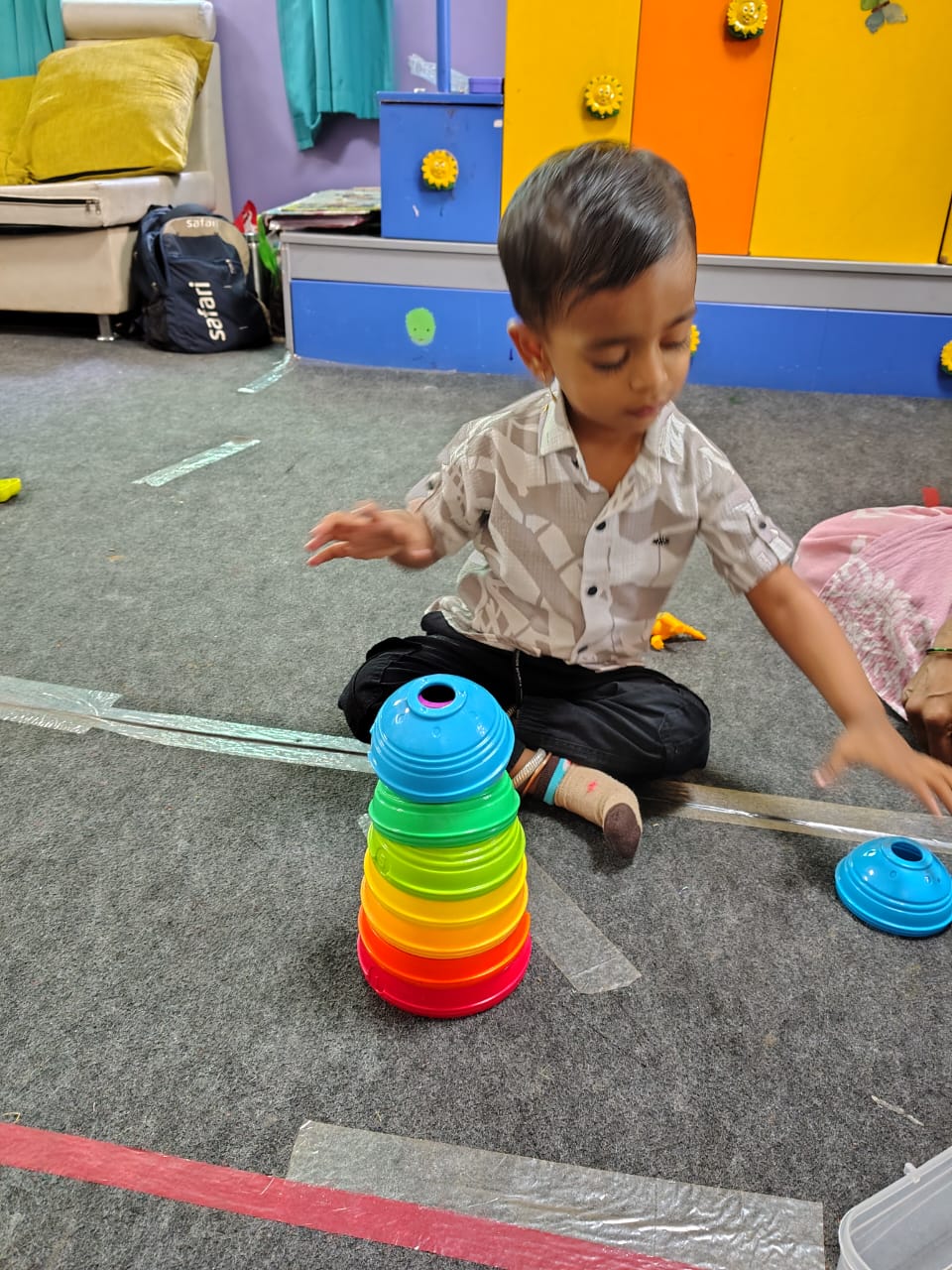 Children learning at Nestio