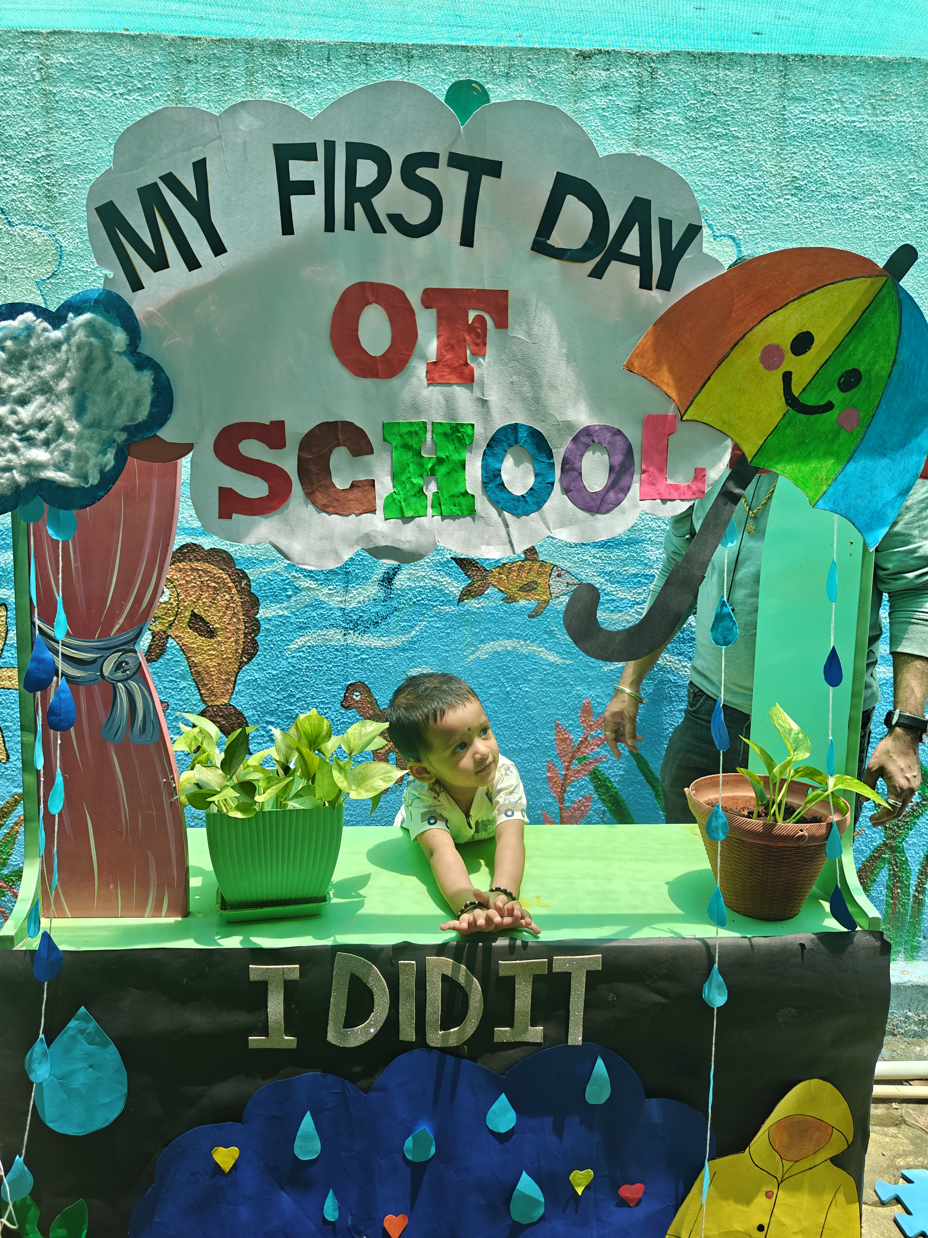 My First Day of School keepsake card