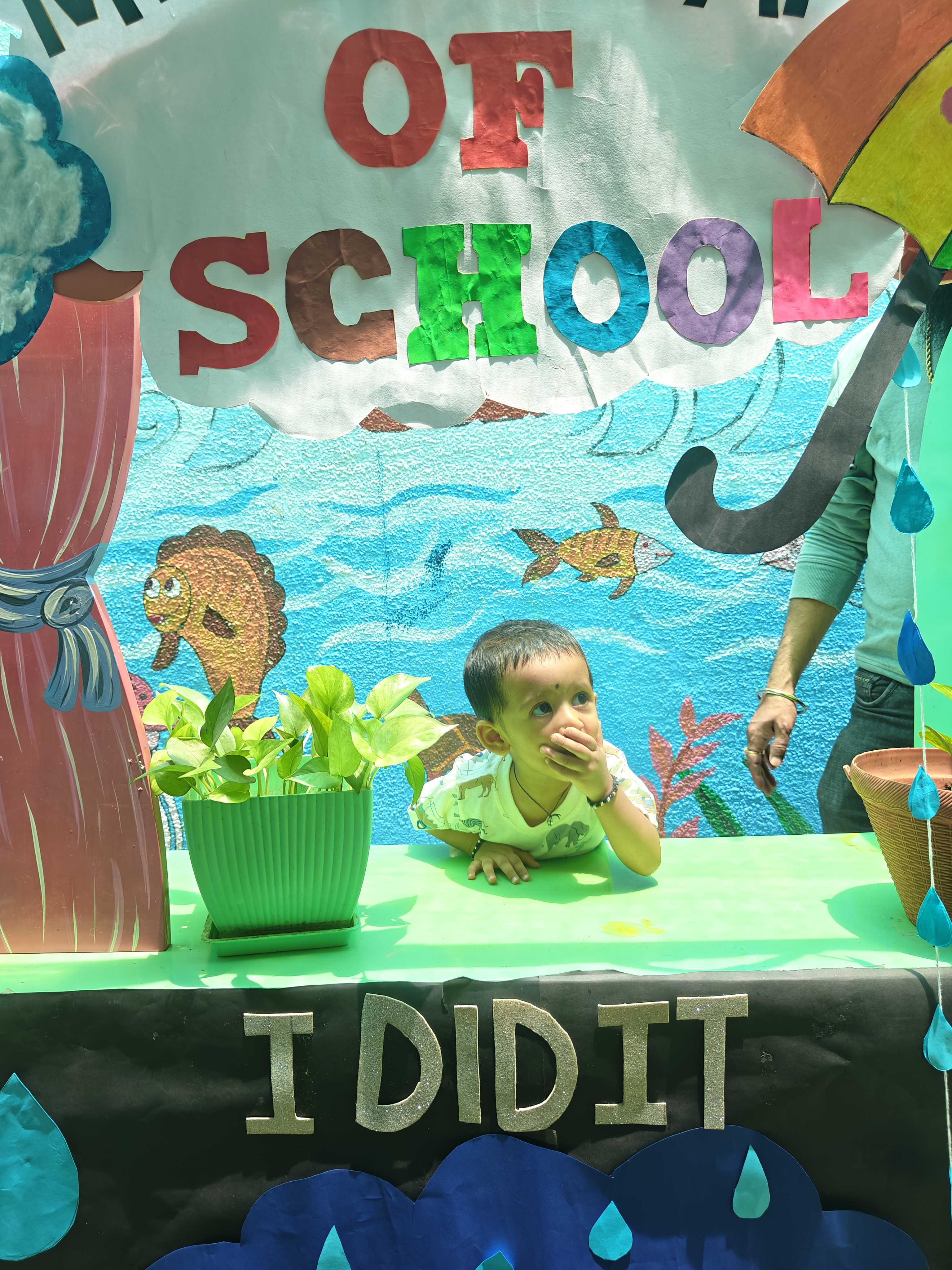 My First Day of School keepsake card